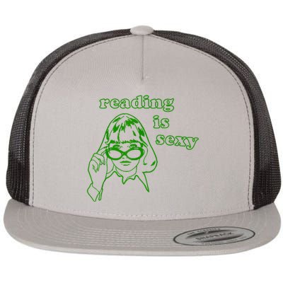 Reading Is Sexy Costume Library Women Bookworm Bookaholic Flat Bill Trucker Hat