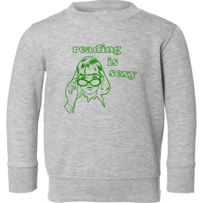 Reading Is Sexy Costume Library Women Bookworm Bookaholic Toddler Sweatshirt