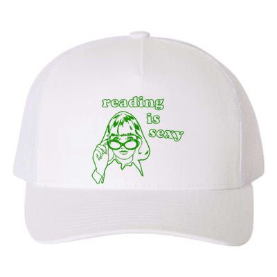 Reading Is Sexy Costume Library Women Bookworm Bookaholic Yupoong Adult 5-Panel Trucker Hat