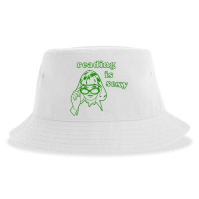 Reading Is Sexy Costume Library Women Bookworm Bookaholic Sustainable Bucket Hat