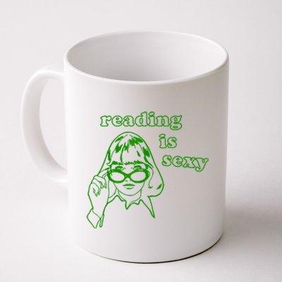 Reading Is Sexy Costume Library Women Bookworm Bookaholic Coffee Mug