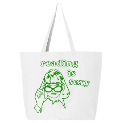 Reading Is Sexy Costume Library Women Bookworm Bookaholic 25L Jumbo Tote