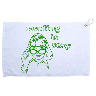 Reading Is Sexy Costume Library Women Bookworm Bookaholic Grommeted Golf Towel