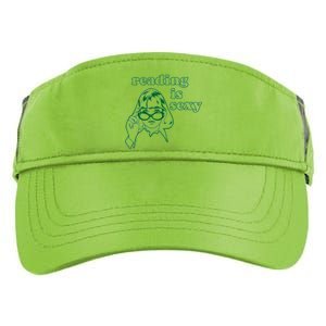 Reading Is Sexy Trending Tee Adult Drive Performance Visor