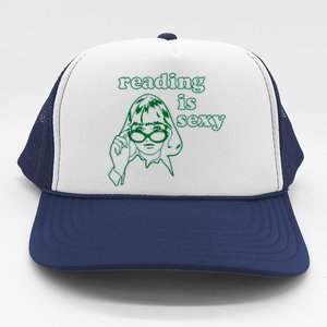 Reading Is Sexy Trending Tee Trucker Hat