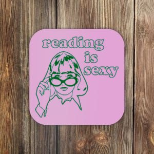 Reading Is Sexy Trending Tee Coaster