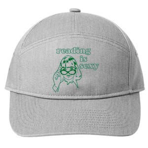 Reading Is Sexy Trending Tee 7-Panel Snapback Hat