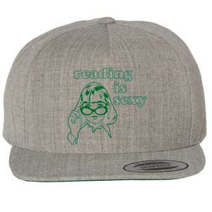 Reading Is Sexy Trending Tee Wool Snapback Cap