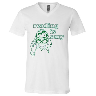 Reading Is Sexy Trending V-Neck T-Shirt