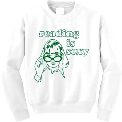 Reading Is Sexy Trending Kids Sweatshirt