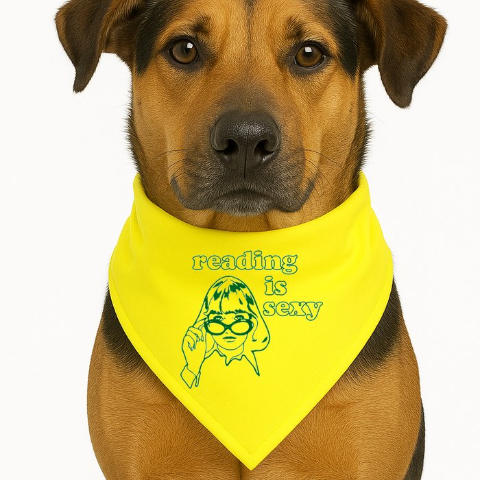 Reading Is Sexy Trending USA-Made Doggie Bandana