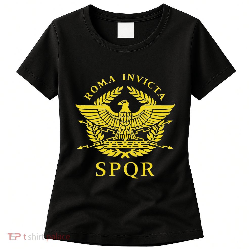 Roma Invicta Spqr Roman Eagle Women's T-Shirt