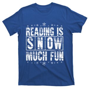 Reading Is Snow Much Fun Science Of Reading Gift T-Shirt