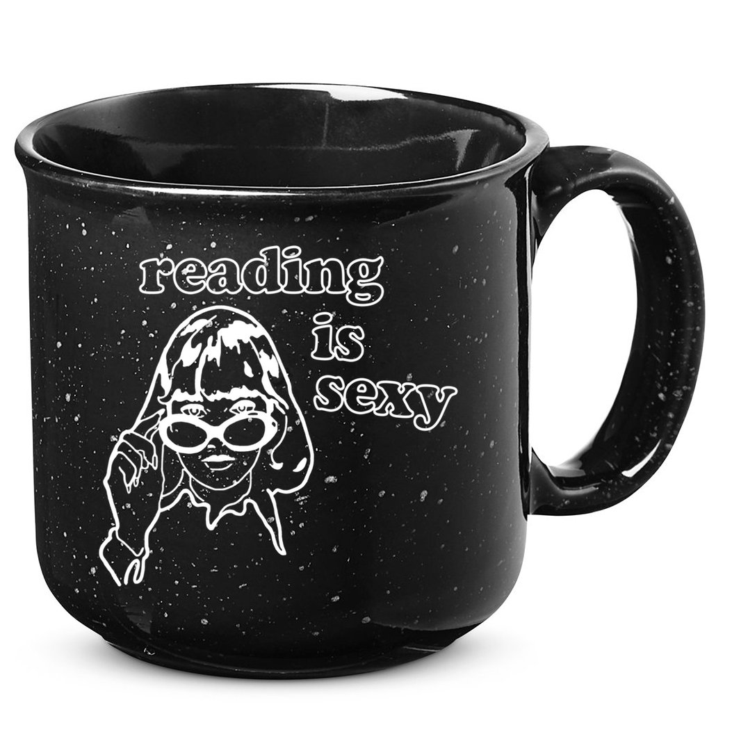 Reading Is Sexy Gift For Bookworms 15oz Campfire Ceramic Mug