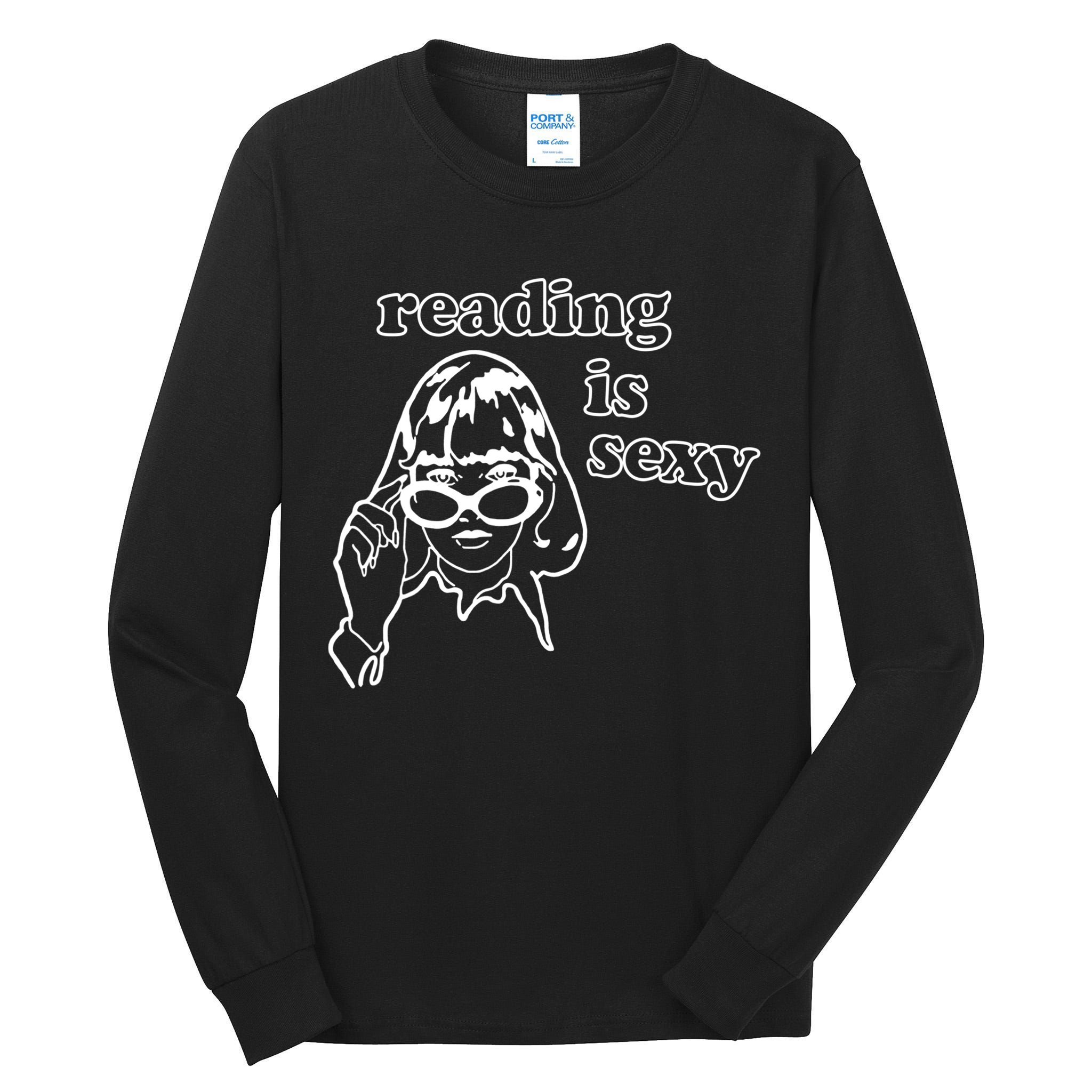 Reading Is Sexy Gift For Bookworms Tall Long Sleeve T-Shirt