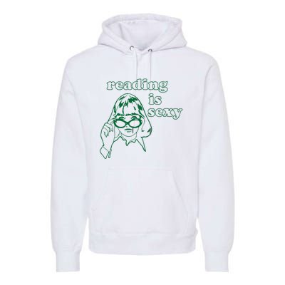 Reading Is Sexy Premium Hoodie