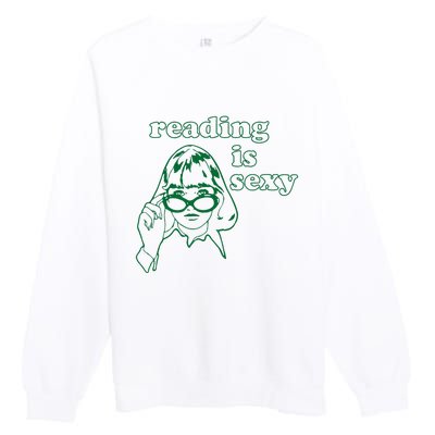 Reading Is Sexy Premium Crewneck Sweatshirt