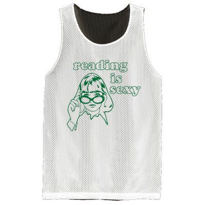 Reading Is Sexy Mesh Reversible Basketball Jersey Tank