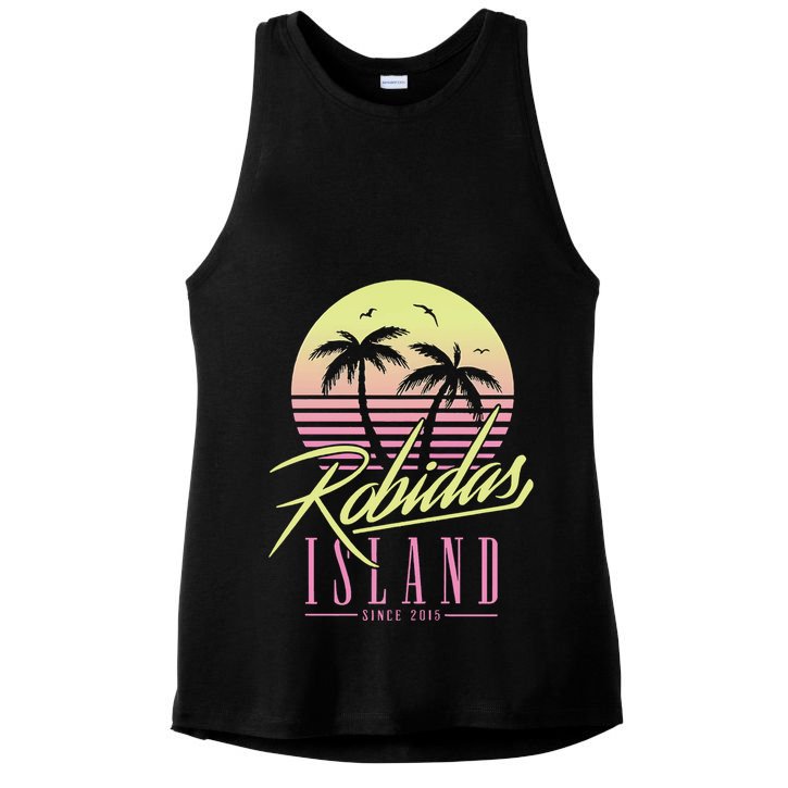 Robidas Island Since 2015 Ladies PosiCharge Tri-Blend Wicking Tank