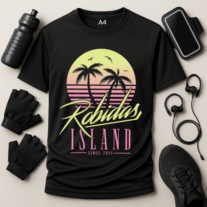 Robidas Island Since 2015 Cooling Performance Crew T-Shirt