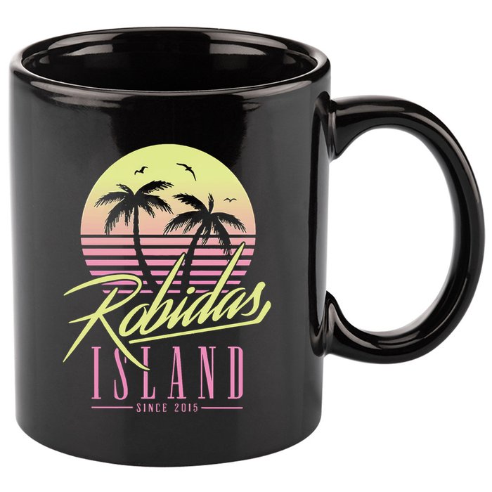 Robidas Island Since 2015 11oz C Handle Ceramic Mug
