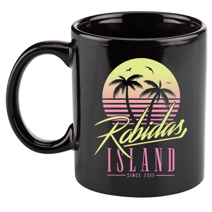 Robidas Island Since 2015 11oz C Handle Ceramic Mug