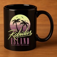 Robidas Island Since 2015 11oz C Handle Ceramic Mug