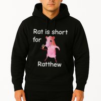 Rat Is Short For Ratthew Meme Hoodie