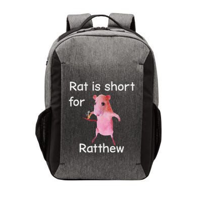 Rat Is Short For Ratthew Meme Vector Backpack
