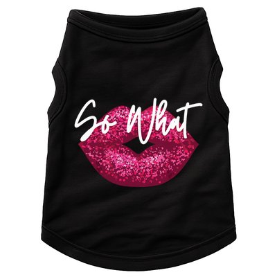 Retro I So What Funny Doggie Tank
