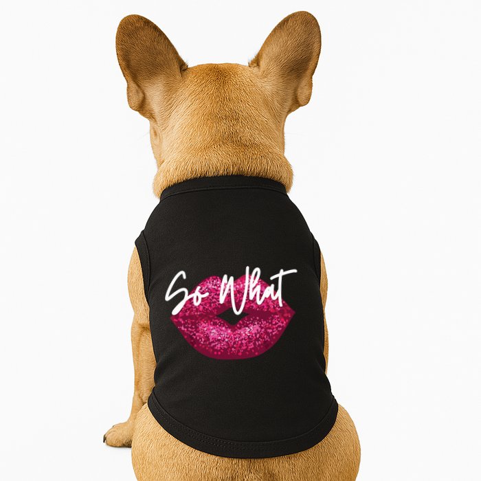 Retro I So What Funny Doggie Tank