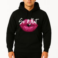 Retro I So What Funny Hoodie