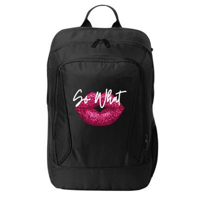 Retro I So What Funny City Backpack