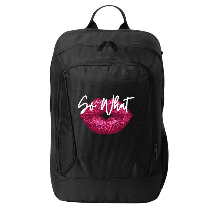 Retro I So What Funny City Backpack
