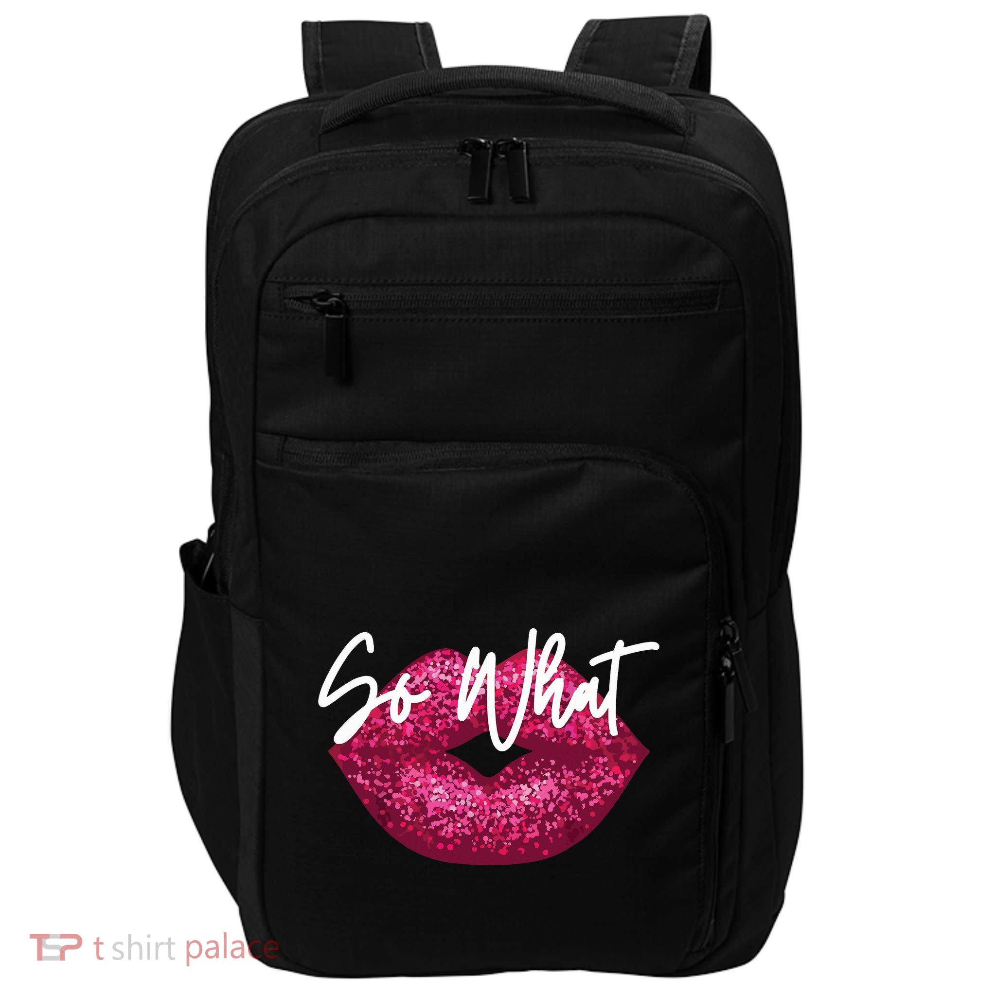 Retro I So What Funny Impact Tech Backpack