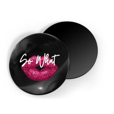 Retro I So What Funny Magnet