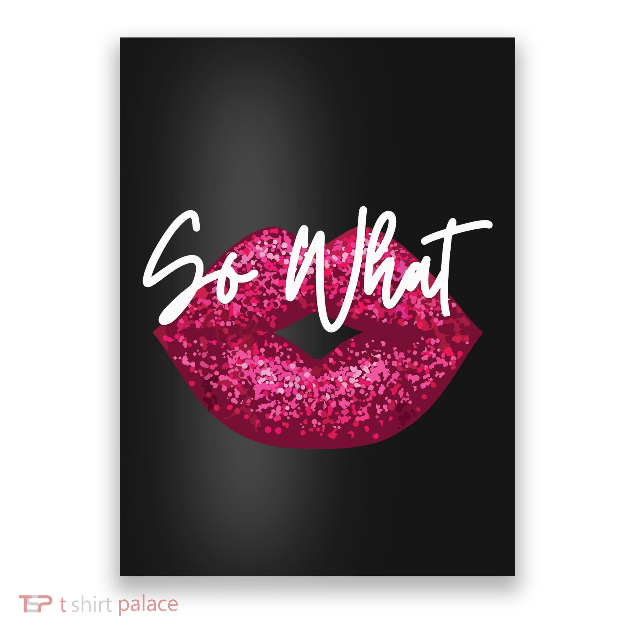 Retro I So What Funny Poster
