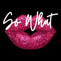 Retro I So What Funny Cropped Pullover Crew
