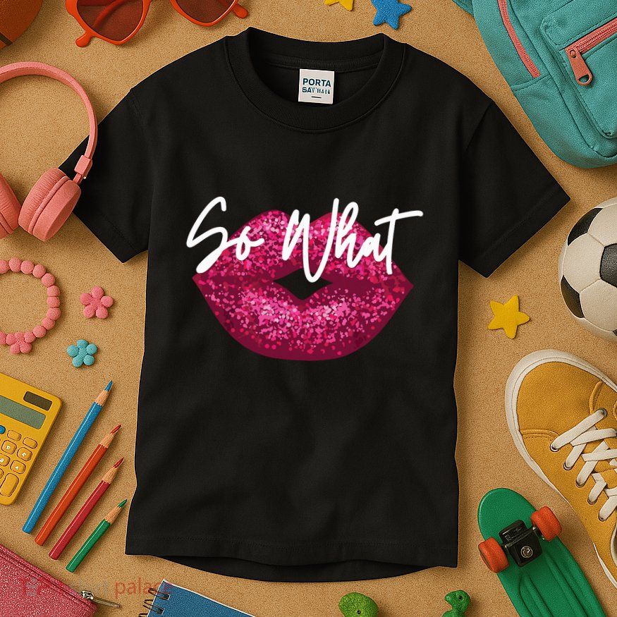 Retro I So What Funny Kids T-Shirt