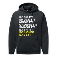 Rock It! Shock It! Almost Vintage Performance Fleece Hoodie