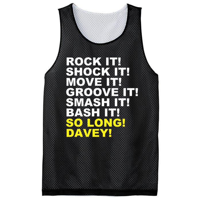 Rock It! Shock It! Almost Vintage Mesh Reversible Basketball Jersey Tank