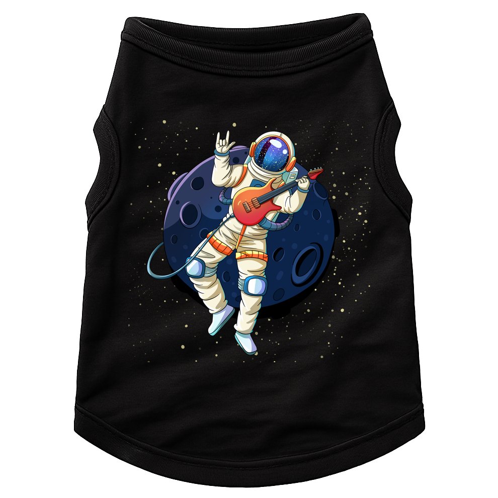 Rocking In Space Astronaut Rock Doggie Tank