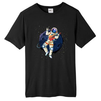 Rocking In Space Astronaut Rock Tall Fusion ChromaSoft Performance T-Shirt