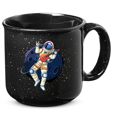 Rocking In Space Astronaut Rock 15oz Campfire Ceramic Mug