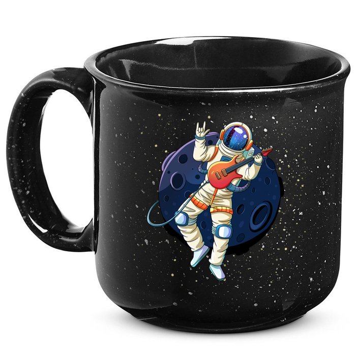 Rocking In Space Astronaut Rock 15oz Campfire Ceramic Mug