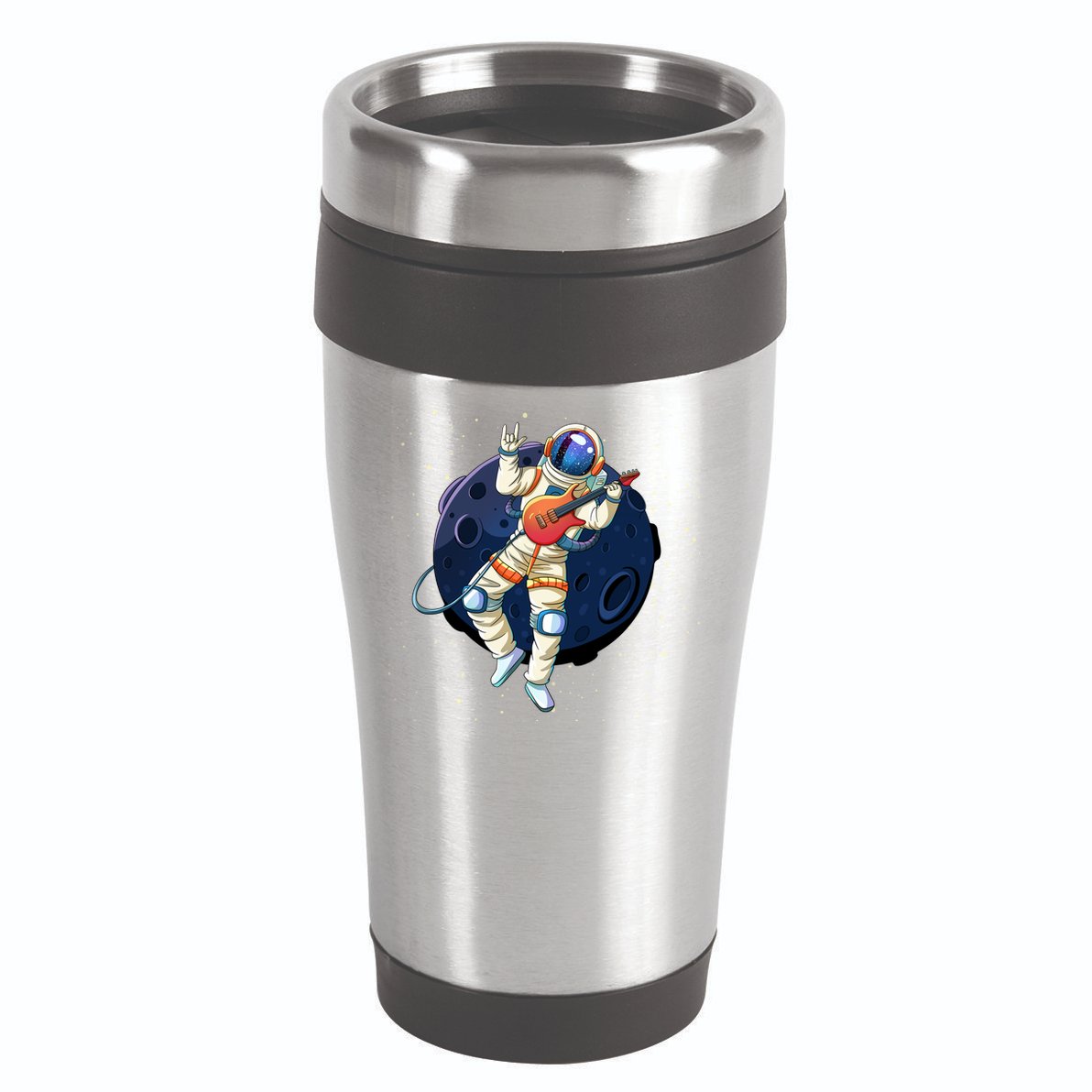 Rocking In Space Astronaut Rock 16oz Travel Tumbler