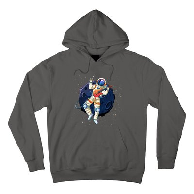 Rocking In Space Astronaut Rock Hoodie