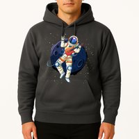 Rocking In Space Astronaut Rock Hoodie