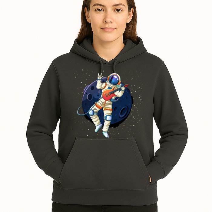 Rocking In Space Astronaut Rock Hoodie