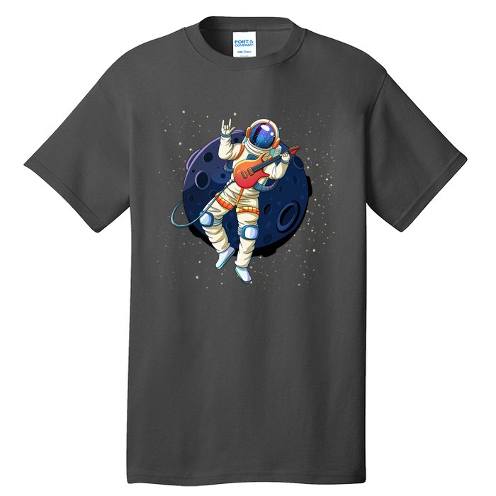 Rocking In Space Astronaut Rock Tall T-Shirt